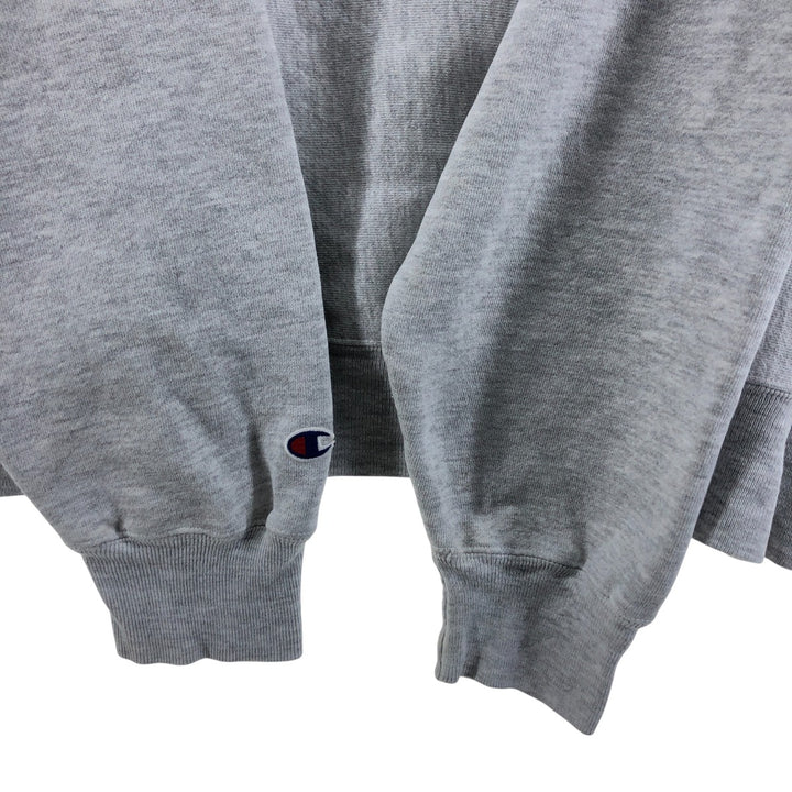 00'S Champion PREMIUM REVERSE WEAVE Premium Reverse Weave Sweat Pullover Hoodie Men's XL unclear gray type Vintage Second Hand