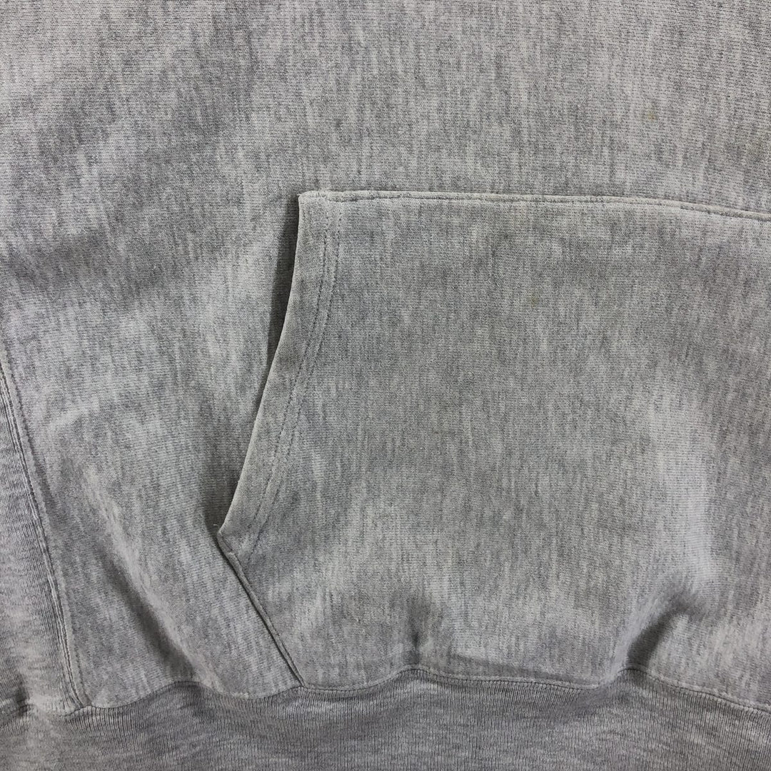00'S Champion PREMIUM REVERSE WEAVE Premium Reverse Weave Sweat Pullover Hoodie Men's XL unclear gray type Vintage Second Hand