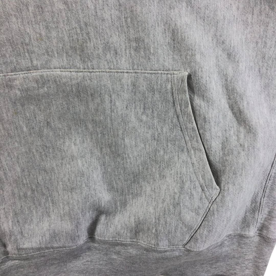 00'S Champion PREMIUM REVERSE WEAVE Premium Reverse Weave Sweat Pullover Hoodie Men's XL unclear gray type Vintage Second Hand