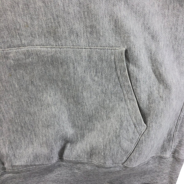 00'S Champion PREMIUM REVERSE WEAVE Premium Reverse Weave Sweat Pullover Hoodie Men's XL unclear gray type Vintage Second Hand