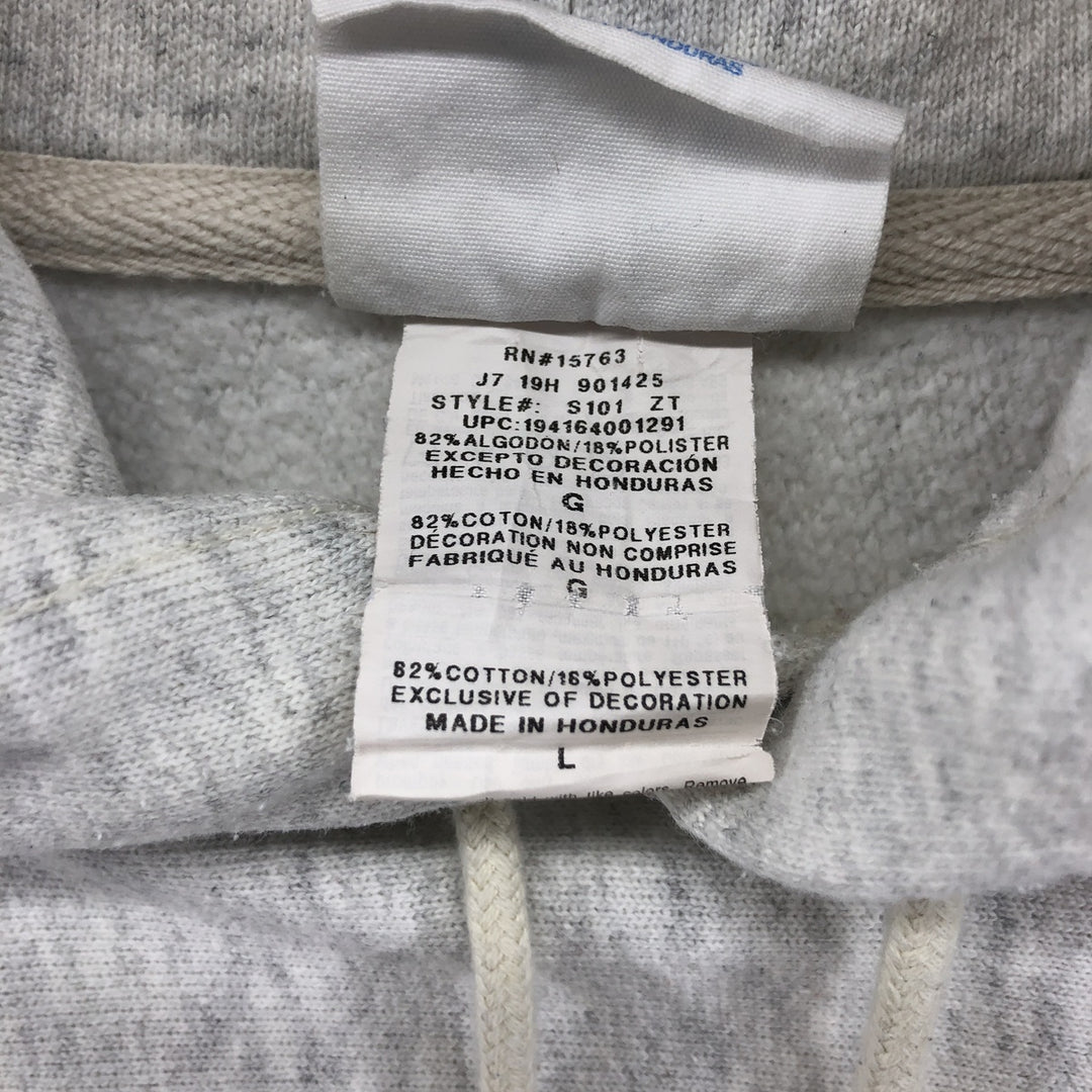 00'S Champion REVERSE WEAVE Reverse Weave Sweat Pullover Hoodie Men's L size cotton gray type Vintage Second Hand