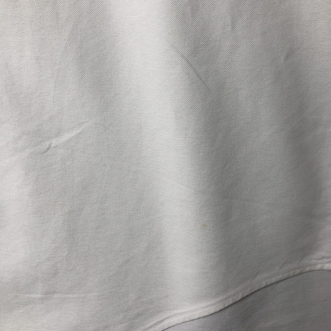 Ralph Lauren YARMOUTH long sleeve button down shirt, men's size M cotton white type Vintage Second Hand