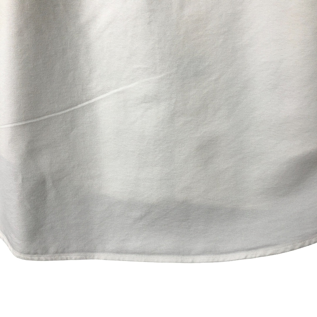 Ralph Lauren YARMOUTH long sleeve button down shirt, men's size M cotton white type Vintage Second Hand