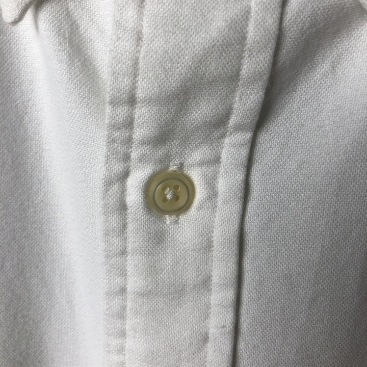 Ralph Lauren Classic Fit Long Sleeve Button Down Shirt, Men's Size L cotton white type Vintage Second Hand