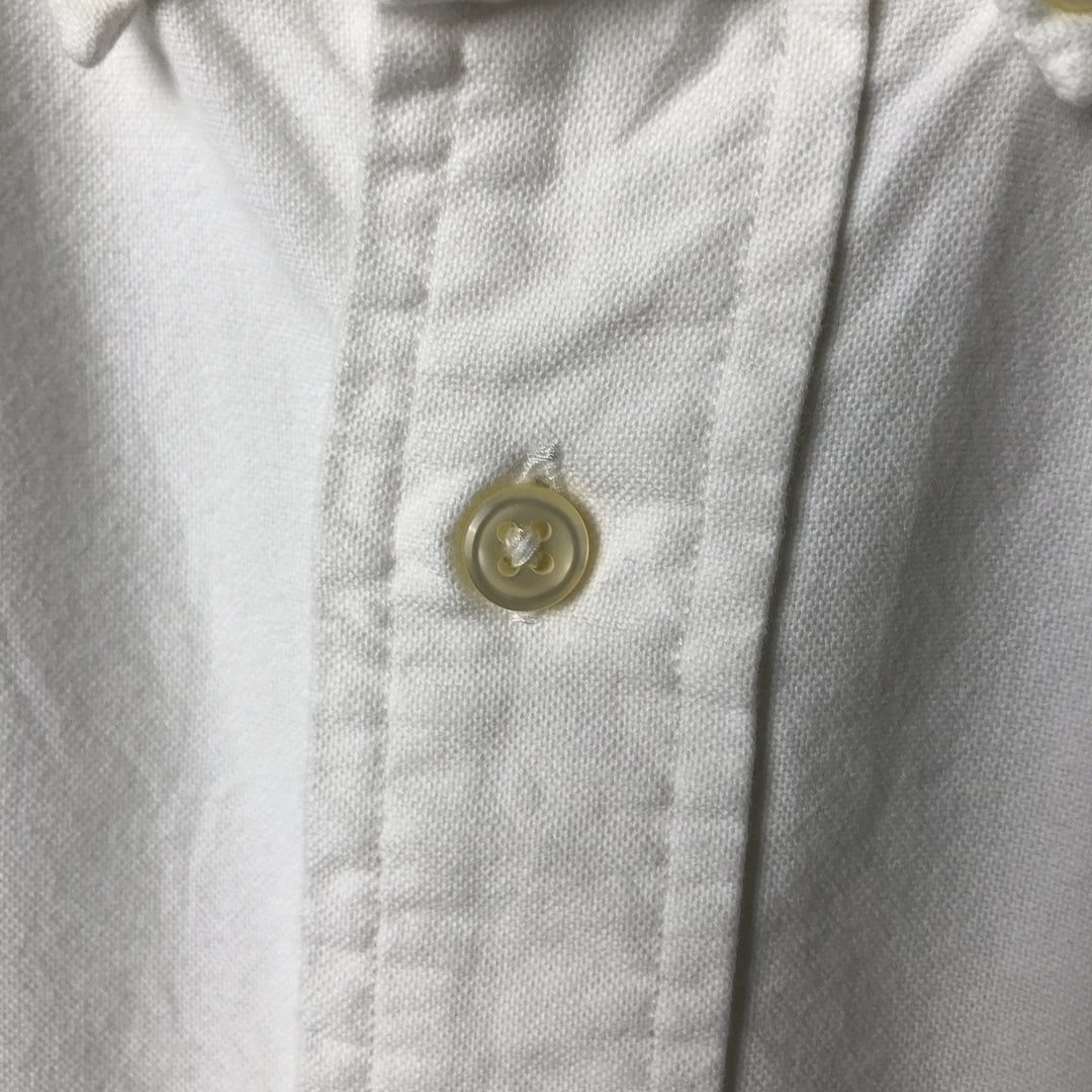 Ralph Lauren Classic Fit Long Sleeve Button Down Shirt Men's XL cotton white type Vintage Second Hand