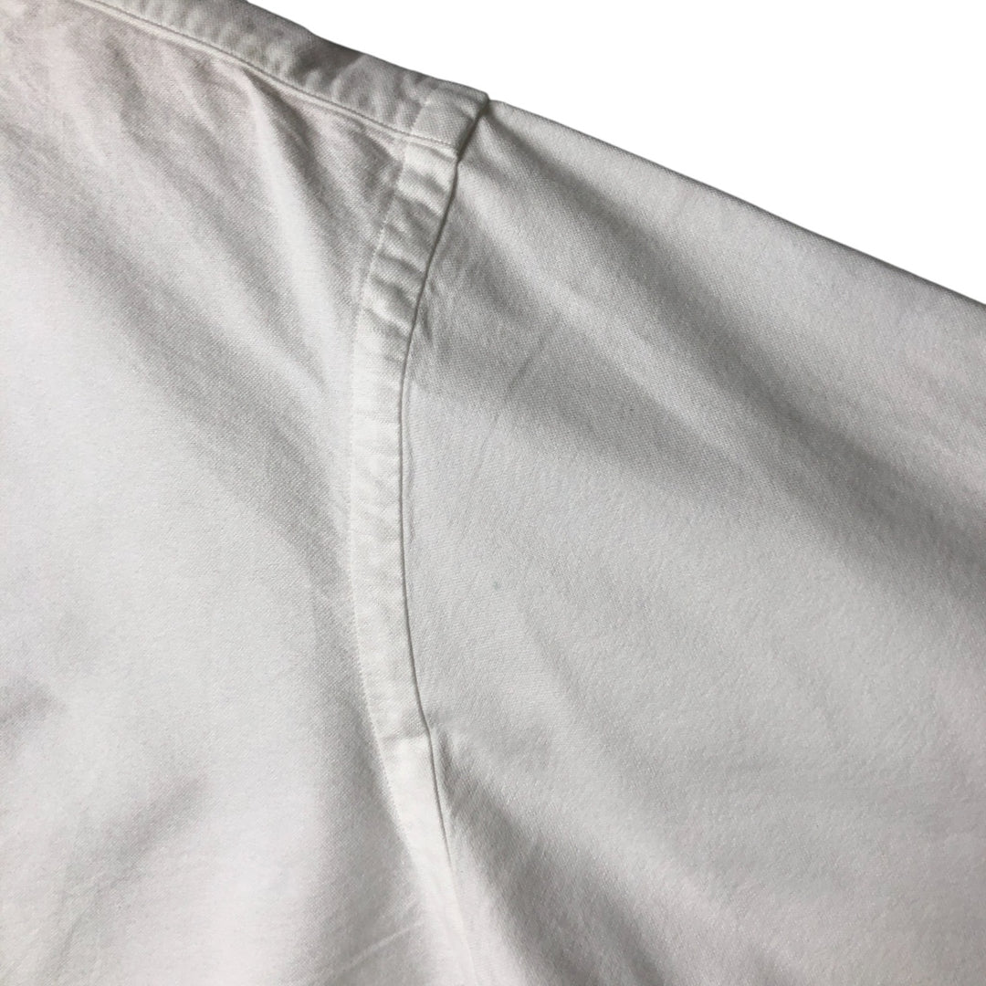Ralph Lauren Classic Fit Long Sleeve Button Down Shirt Men's XL cotton white type Vintage Second Hand