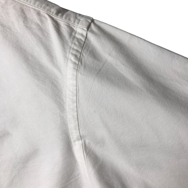 Ralph Lauren Classic Fit Long Sleeve Button Down Shirt Men's XL cotton white type Vintage Second Hand