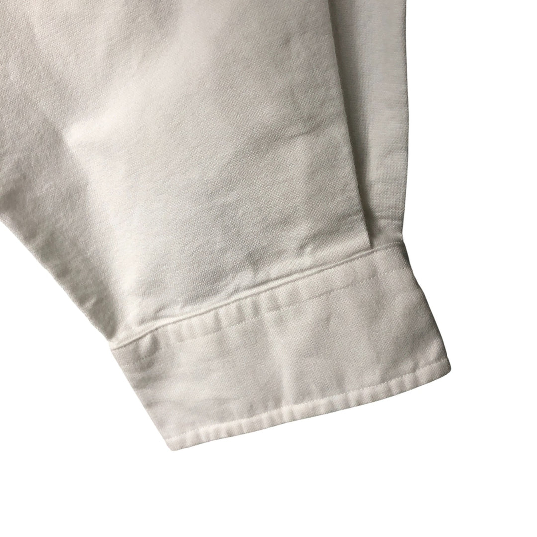 Ralph Lauren Classic Fit Long Sleeve Button Down Shirt Men's XL cotton white type Vintage Second Hand