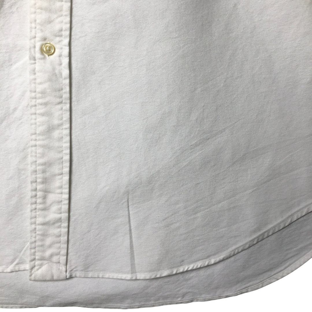 Ralph Lauren Classic Fit Long Sleeve Button Down Shirt Men's XL cotton white type Vintage Second Hand