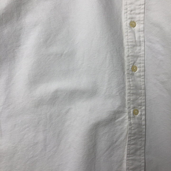 Ralph Lauren Classic Fit Long Sleeve Button Down Shirt Men's XL cotton white type Vintage Second Hand