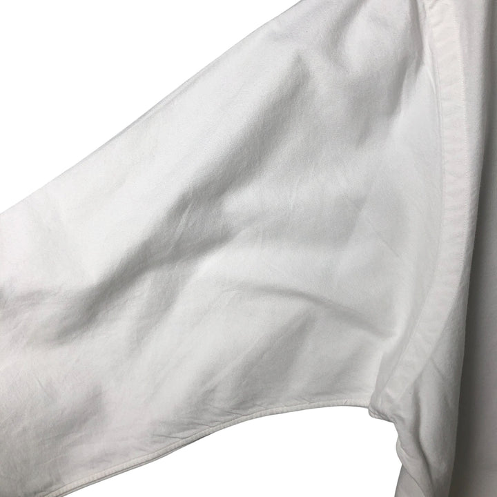 Ralph Lauren Classic Fit Long Sleeve Button Down Shirt Men's XL cotton white type Vintage Second Hand