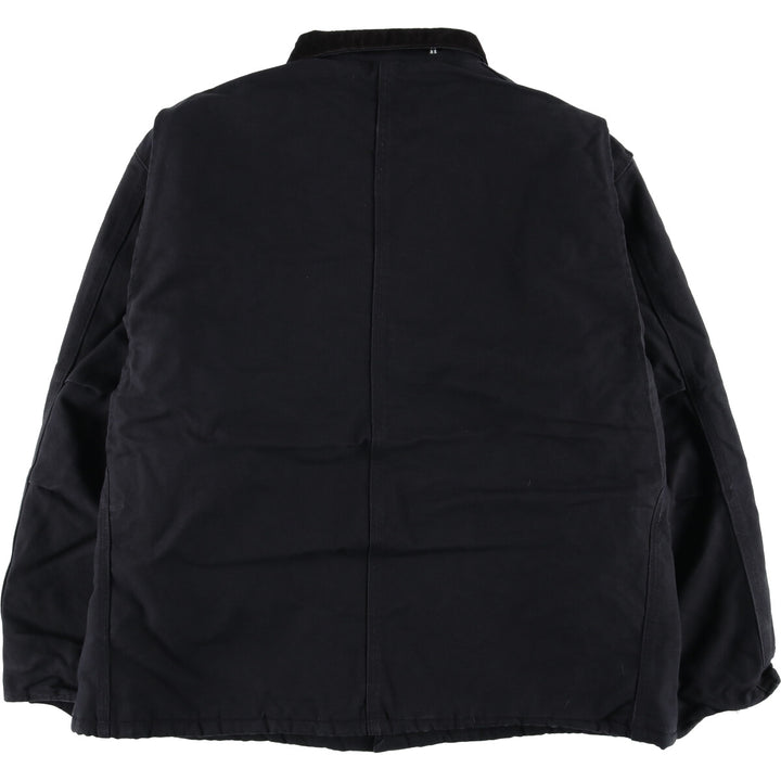 Carhartt Traditional Padded Duck Work Jacket, Made in USA, Men's XXL cotton black type Vintage Second Hand