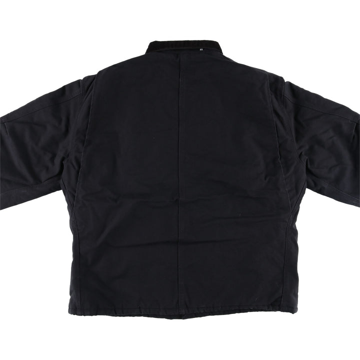 Carhartt Traditional Padded Duck Work Jacket, Made in USA, Men's XXL cotton black type Vintage Second Hand