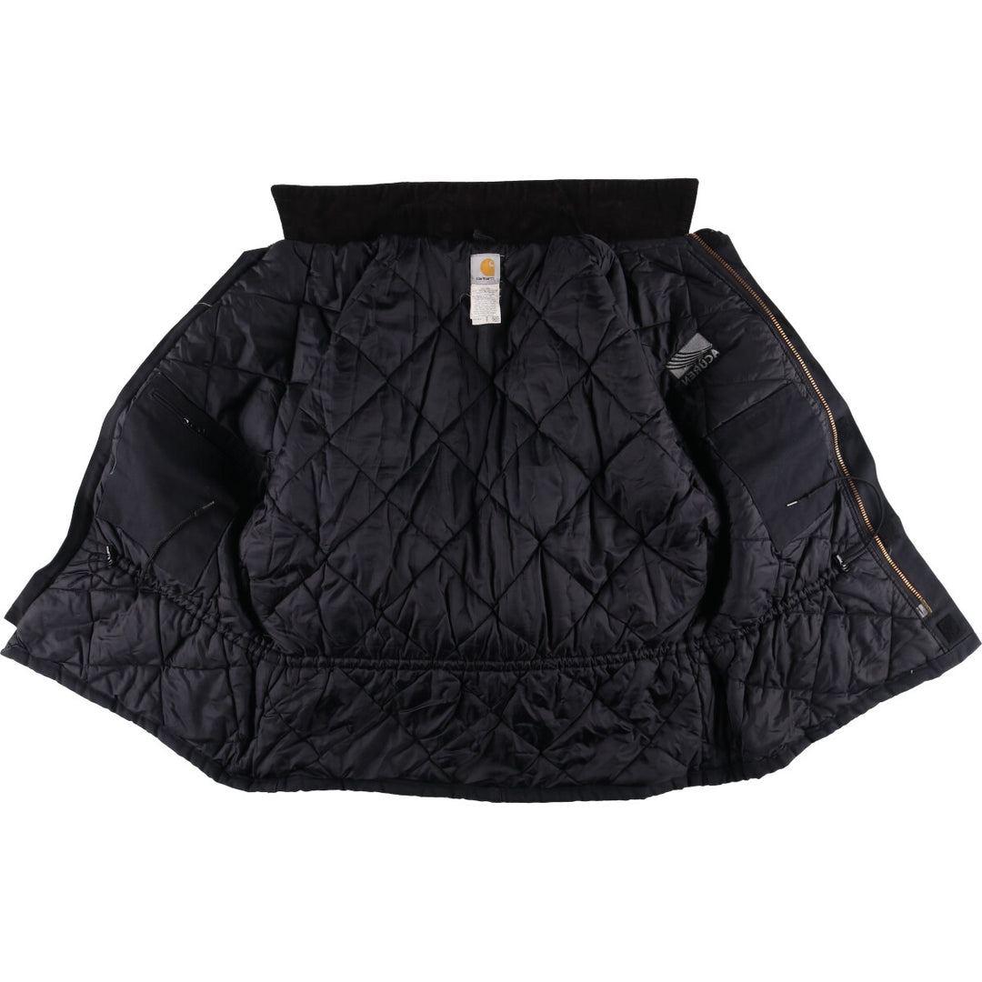 Carhartt Traditional Padded Duck Work Jacket, Made in USA, Men's XXL cotton black type Vintage Second Hand