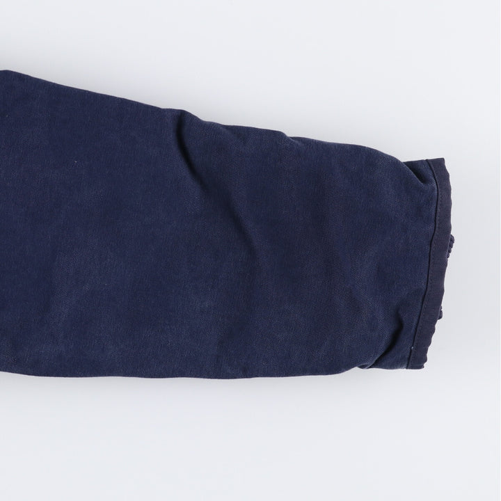 Carhartt Active Jacket, Padded Duck Full-Zip Hoodie, Men's Size L cotton navy blue type Vintage Second Hand