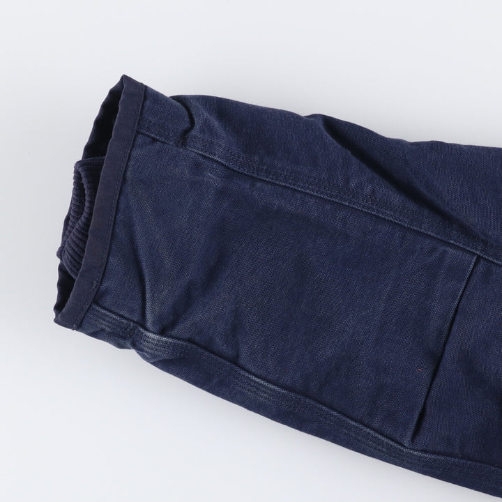 Carhartt Active Jacket, Padded Duck Full-Zip Hoodie, Men's Size L cotton navy blue type Vintage Second Hand