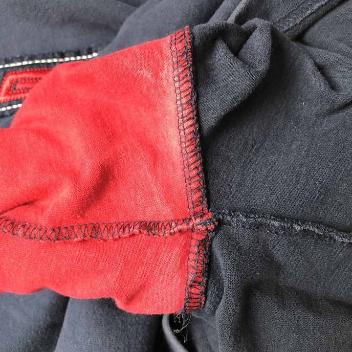 90s-00'S Umbro Long Sleeve T-Shirt, Men's Size Medium cotton navy blue type Vintage Second Hand
