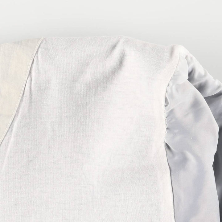 Champion V-neck college nylon pullover, men's size S Nylon navy blue type Vintage Second Hand