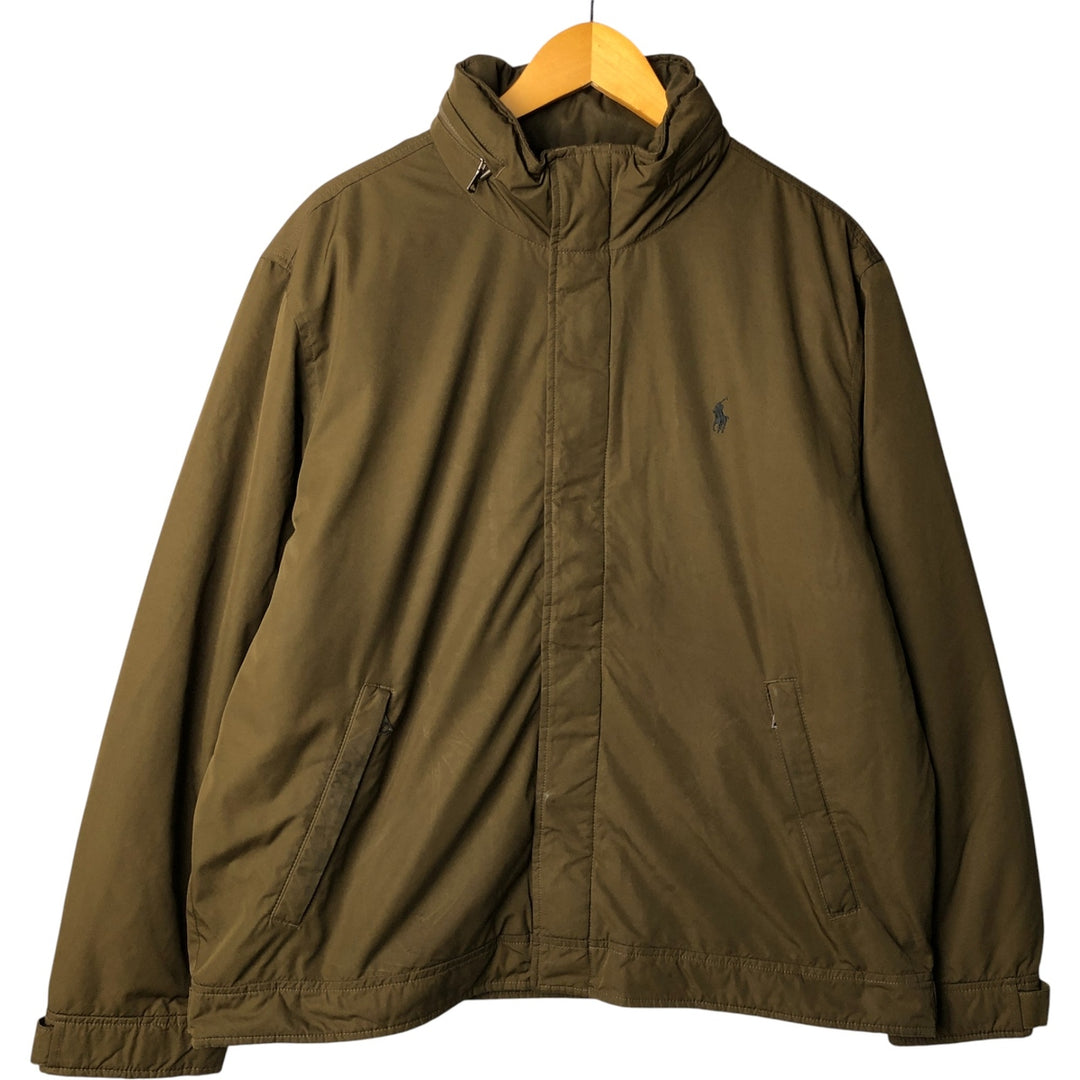 Ralph Lauren POLO by Ralph Lauren padded jacket puffer jacket men's XL size polyester brown type Vintage Second Hand