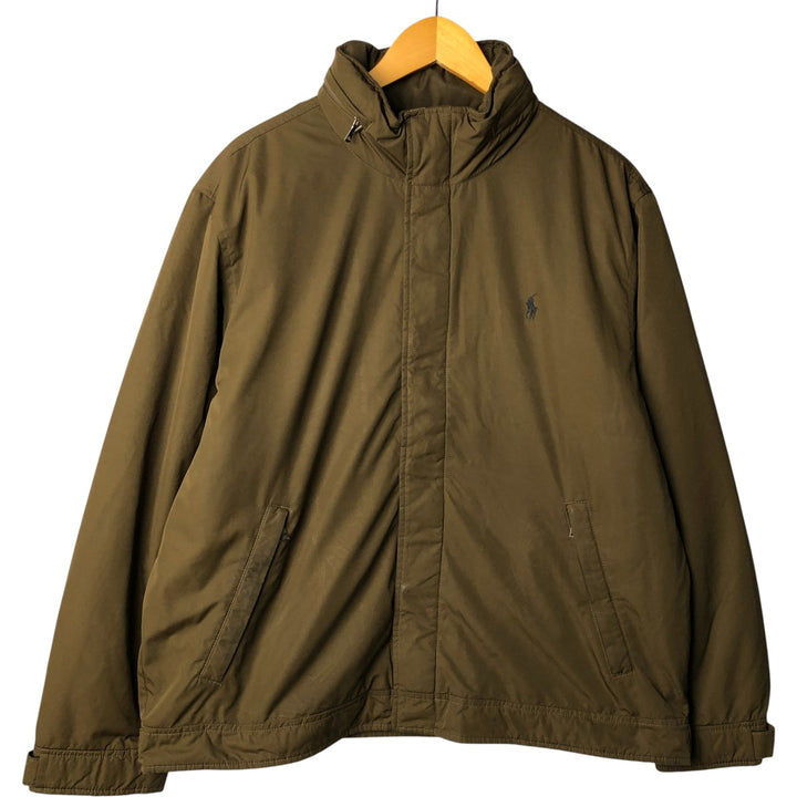 Ralph Lauren POLO by Ralph Lauren padded jacket puffer jacket men's XL size polyester brown type Vintage Second Hand
