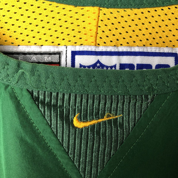 2000'S Nike Team NFL Green Bay Packers warm-up pullover, men's size L polyester green type Vintage Second Hand