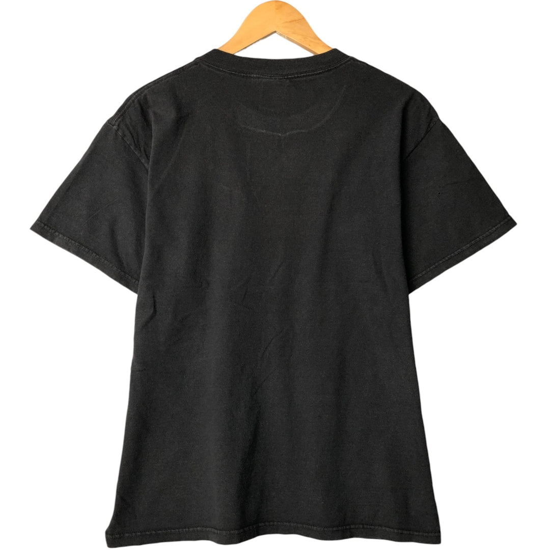2000'S Delta DELTA Message Print T-Shirt, Men's Size M cotton black type Vintage Second Hand