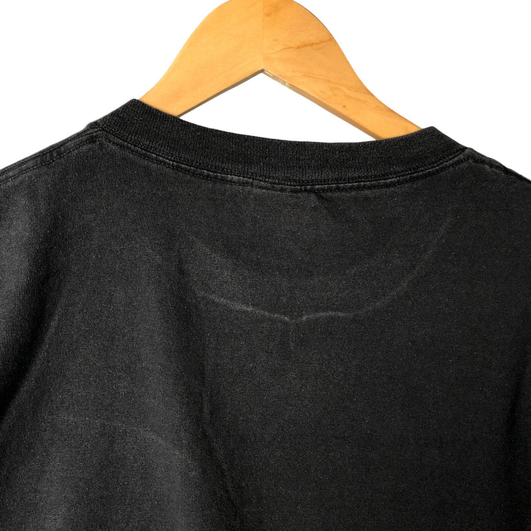 2000'S Delta DELTA Message Print T-Shirt, Men's Size M cotton black type Vintage Second Hand