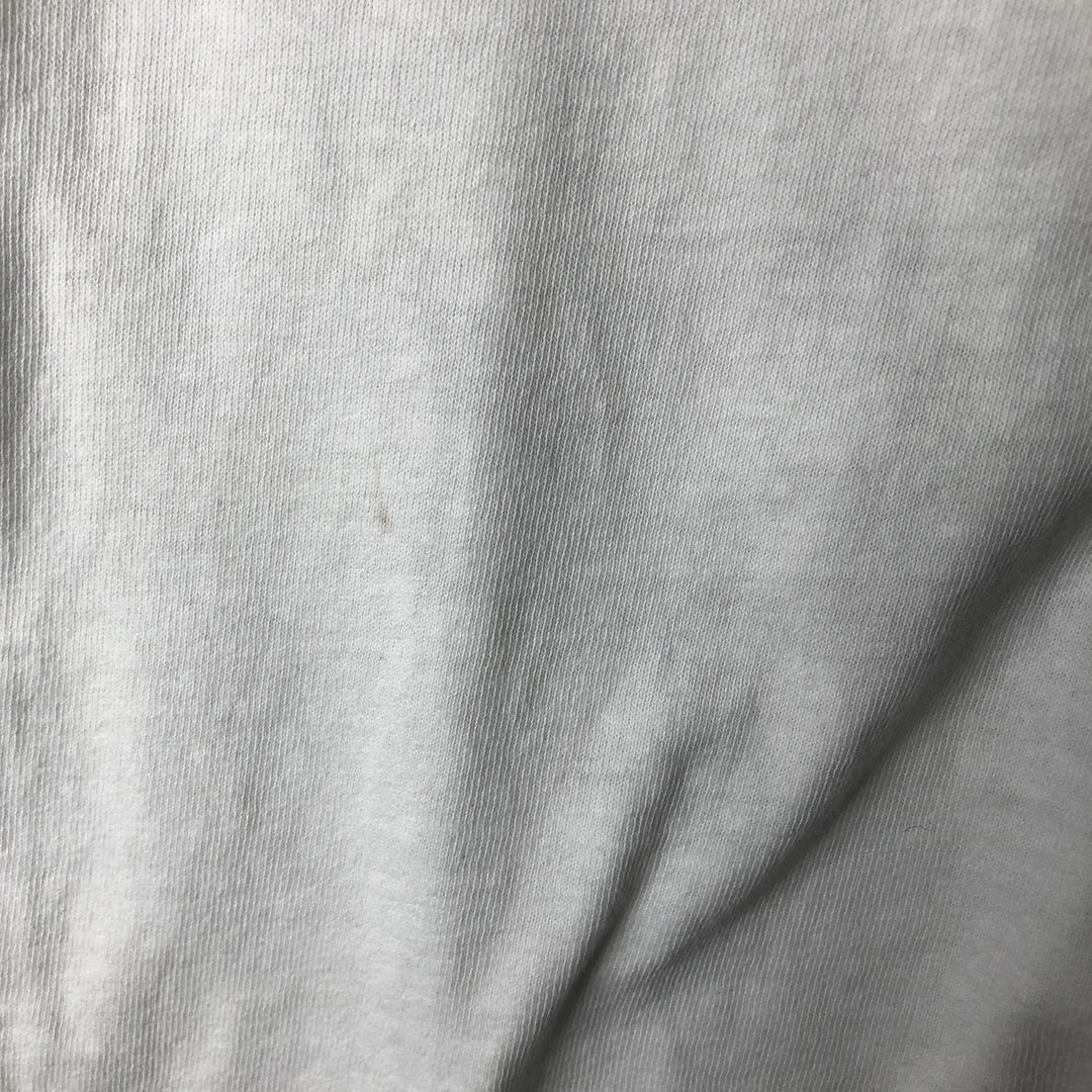 Vintage 1980'S Fruit of the Loom print T-shirt, Made in USA, Men's Size Medium cotton white type Vintage Second Hand
