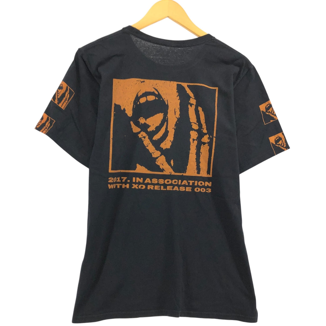 XO THE WEEK END The Weeknd Band T-Shirt, Men's Size Medium cotton black type Vintage Second Hand