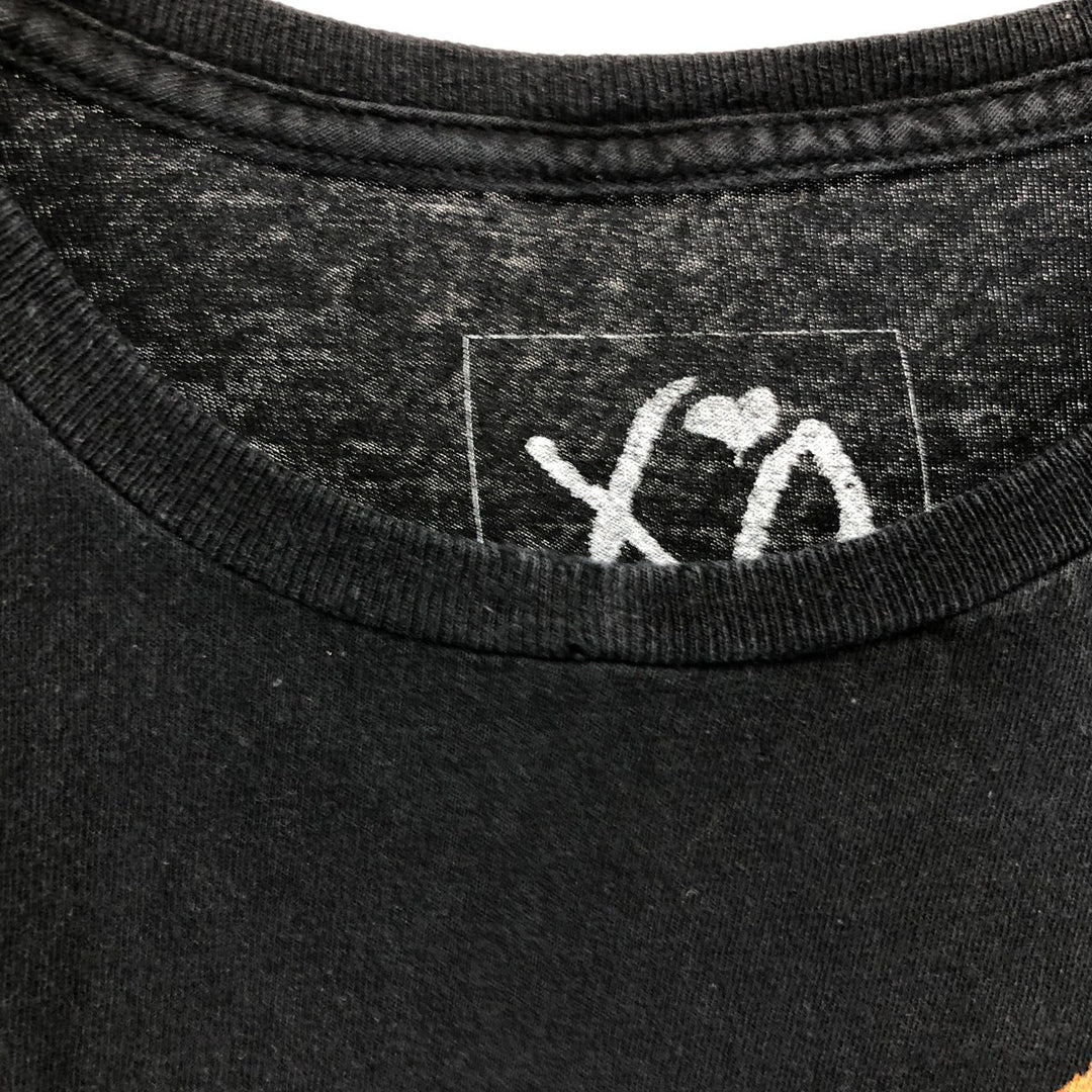 XO THE WEEK END The Weeknd Band T-Shirt, Men's Size Medium cotton black type Vintage Second Hand