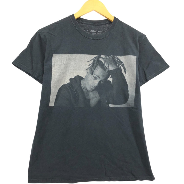 XXXTENTACION Rap T-shirt, Men's Size Medium cotton black type Vintage Second Hand
