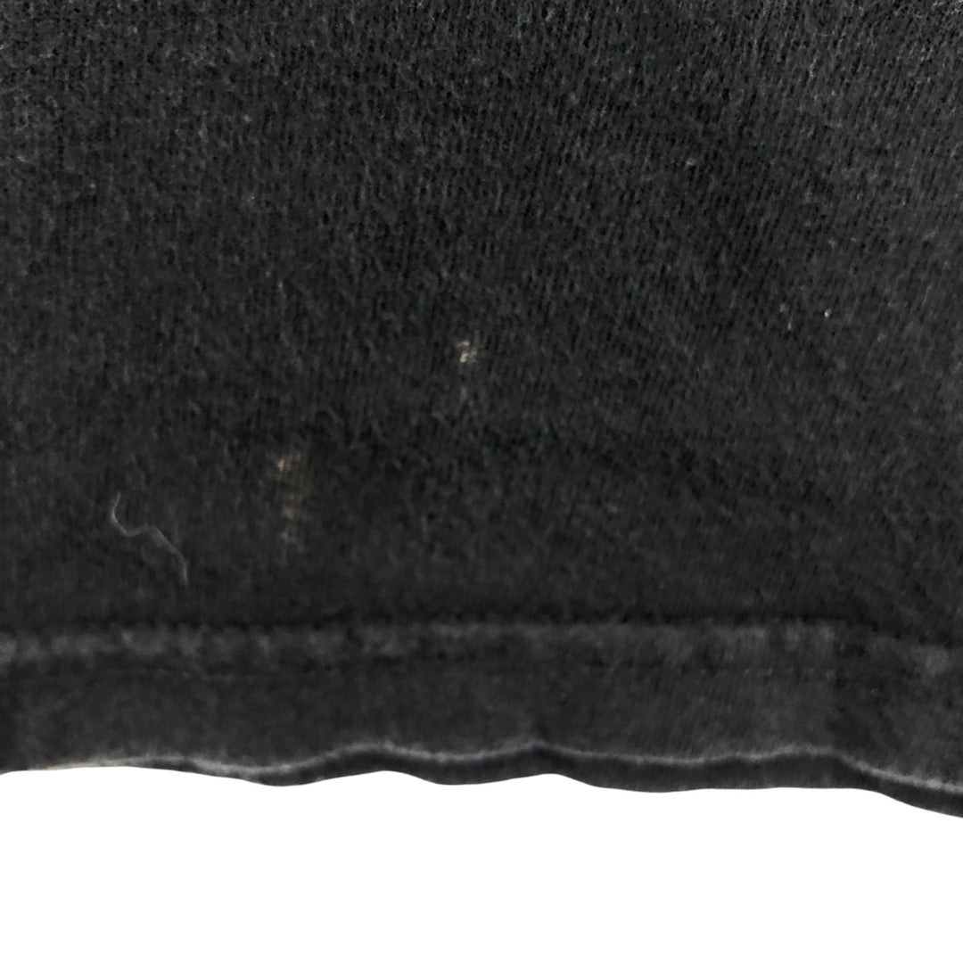 M AND O gold NIPSEY HUSSLE rap T-shirt, men's XL cotton black type Vintage Second Hand