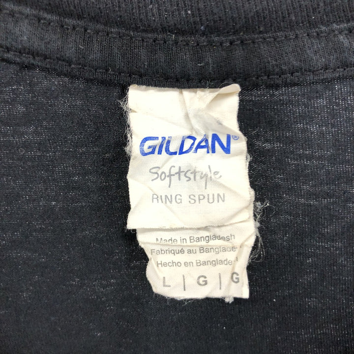 Gildan Megadeth Band T-Shirt, Men's Size L cotton black type Vintage Second Hand