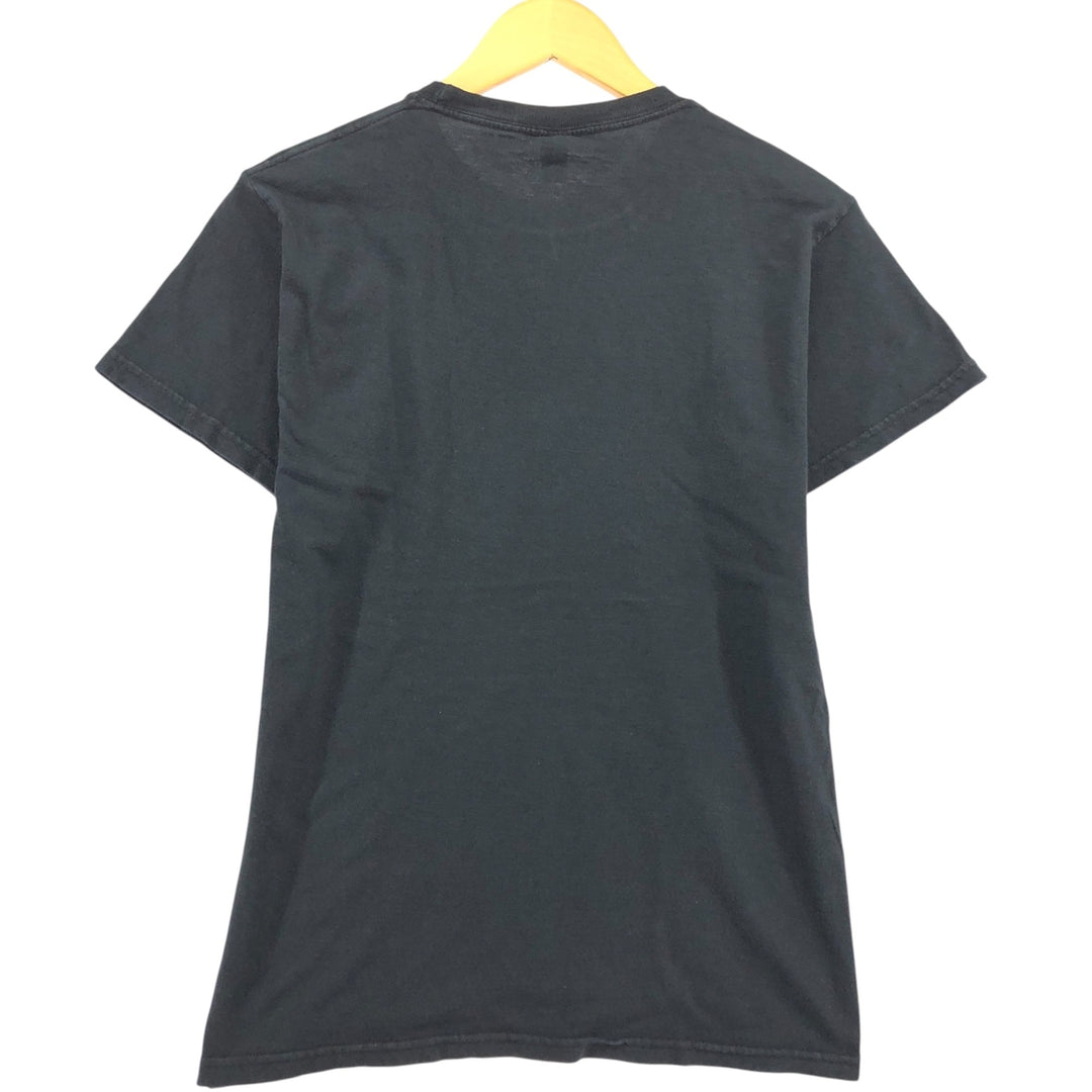 M AND O gold NIPSEY HUSSLE rap T-shirt, men's size S cotton black type Vintage Second Hand