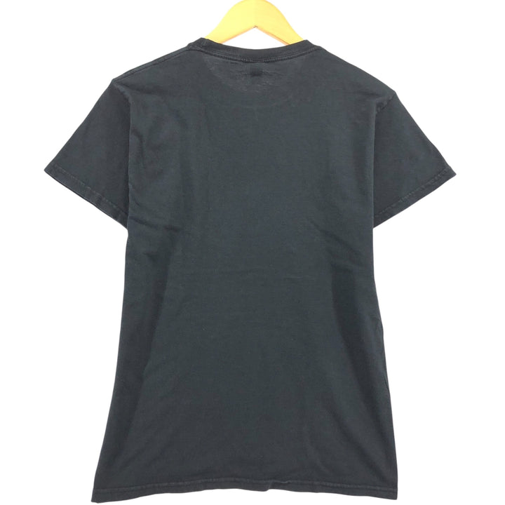 M AND O gold NIPSEY HUSSLE rap T-shirt, men's size S cotton black type Vintage Second Hand