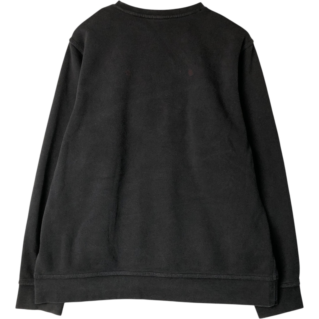 Nike College Sweatshirt, Men's XL cotton black type Vintage Second Hand