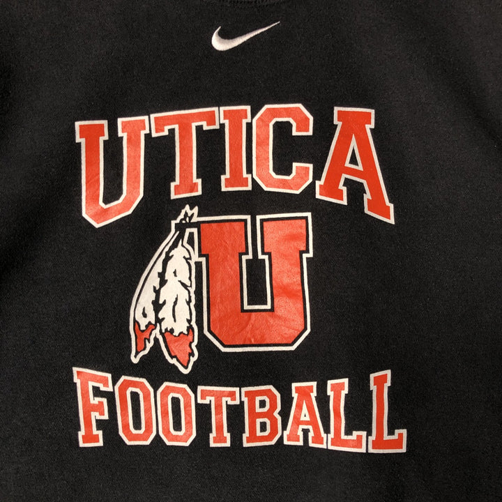 Nike College Sweatshirt, Men's XL cotton black type Vintage Second Hand