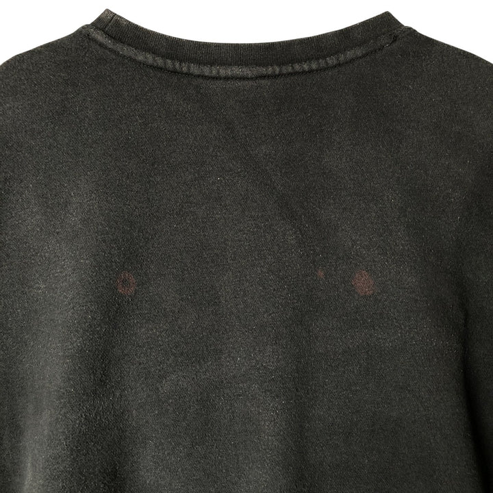 Nike College Sweatshirt, Men's XL cotton black type Vintage Second Hand