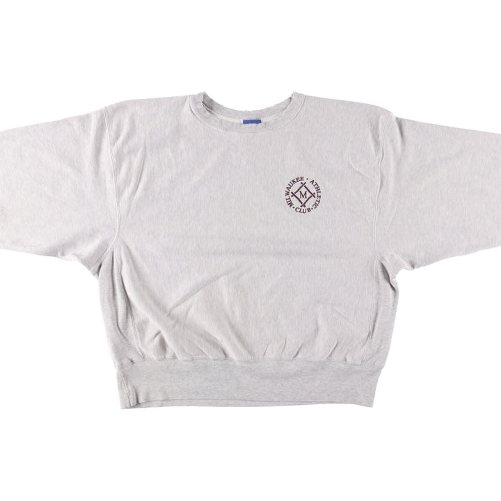 Champion REVERSE WEAVE Reverse Weave One-Point Logo Sweatshirt, Men's XL cotton gray type Vintage Second Hand