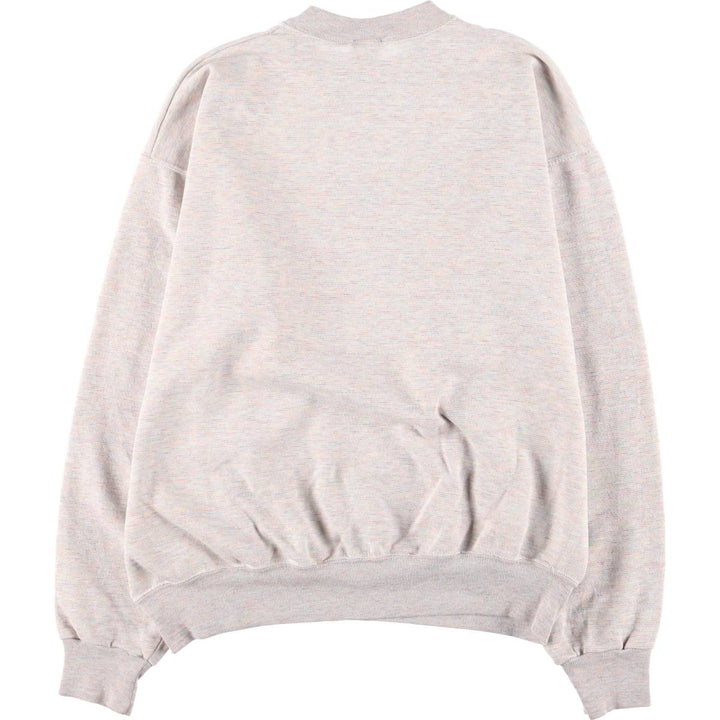 Vintage 90'S Guess by Georges Marciano one-point logo sweatshirt, made in the USA, size L, men's cotton gray type Vintage Second Hand