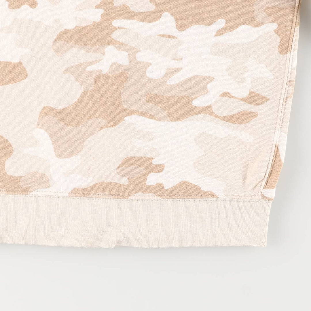 Ralph Lauren POLO RALPH LAUREN Camouflage Pattern Sweatshirt, Men's Size M cotton Beige type Vintage Second Hand