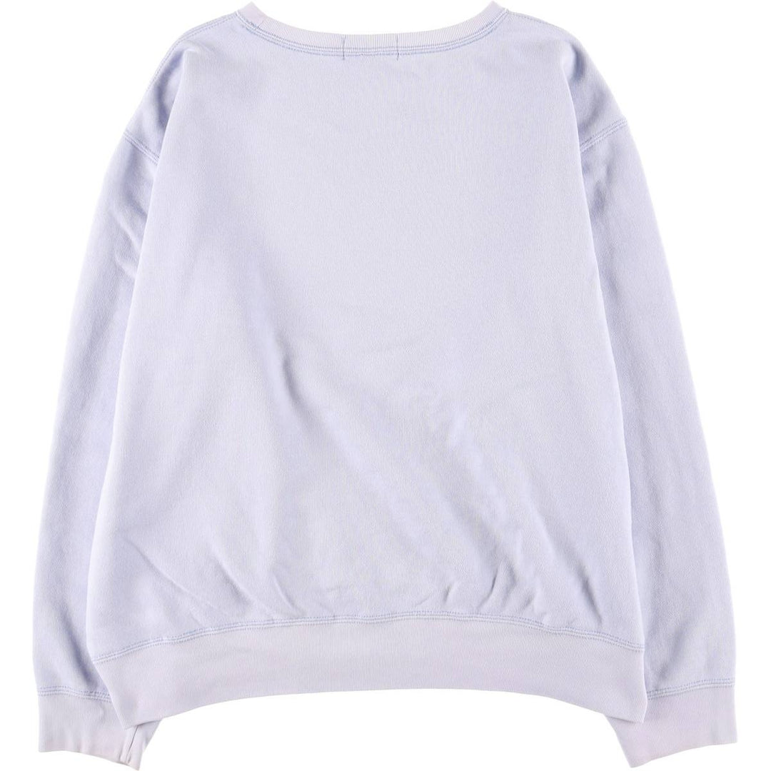 Ralph Lauren POLO by Ralph Lauren One Point Logo Sweatshirt Trainer Men's XXL cotton Purple type blue-purple Vintage Second Hand