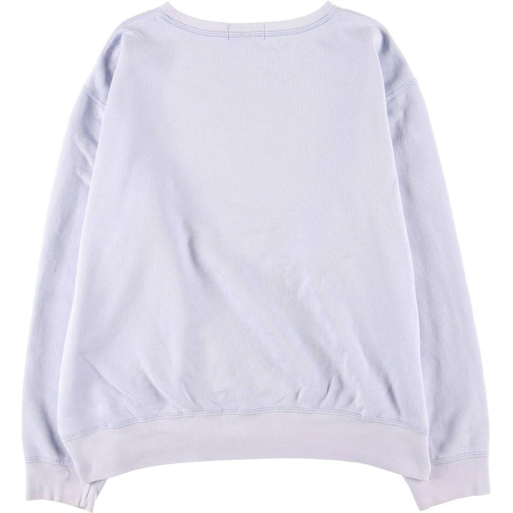Ralph Lauren POLO by Ralph Lauren One Point Logo Sweatshirt Trainer Men's XXL cotton Purple type blue-purple Vintage Second Hand