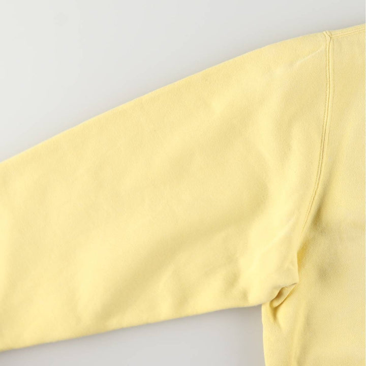 Ralph Lauren POLO by Ralph Lauren One Point Logo Sweatshirt Trainer Men's M size cotton lemon yellow Vintage Second Hand