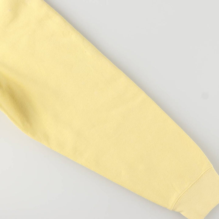 Ralph Lauren POLO by Ralph Lauren One Point Logo Sweatshirt Trainer Men's M size cotton lemon yellow Vintage Second Hand