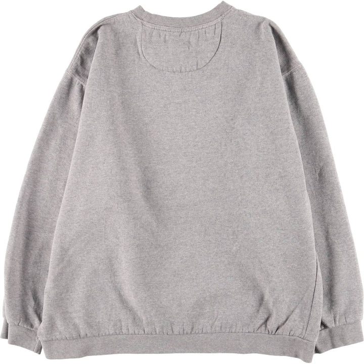 Ralph Lauren CHAPS logo sweatshirt, men's size L cotton gray type Vintage Second Hand