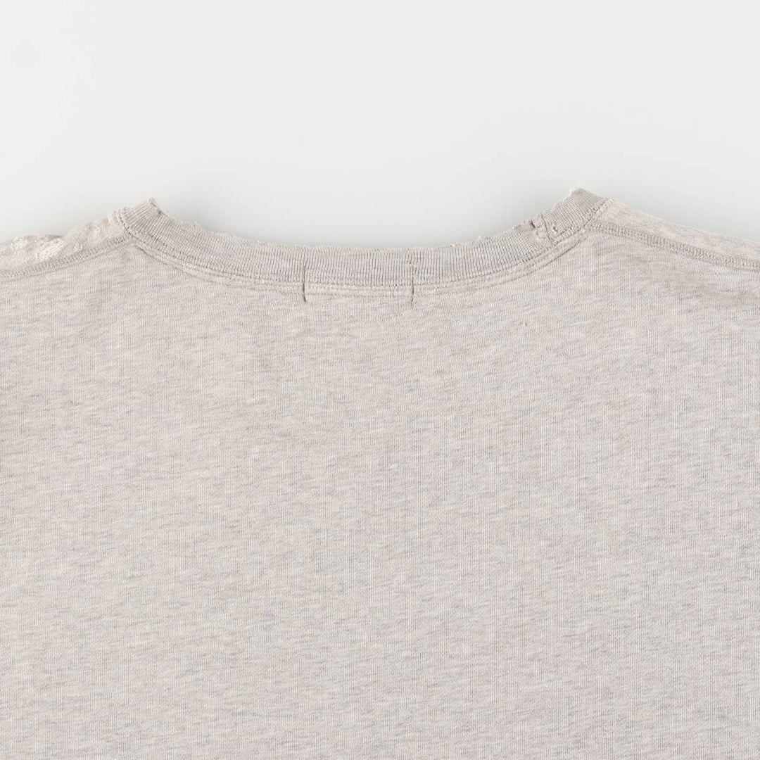 Ralph Lauren POLO by Ralph Lauren One Point Logo Sweatshirt Trainer Men's XL cotton gray type Vintage Second Hand