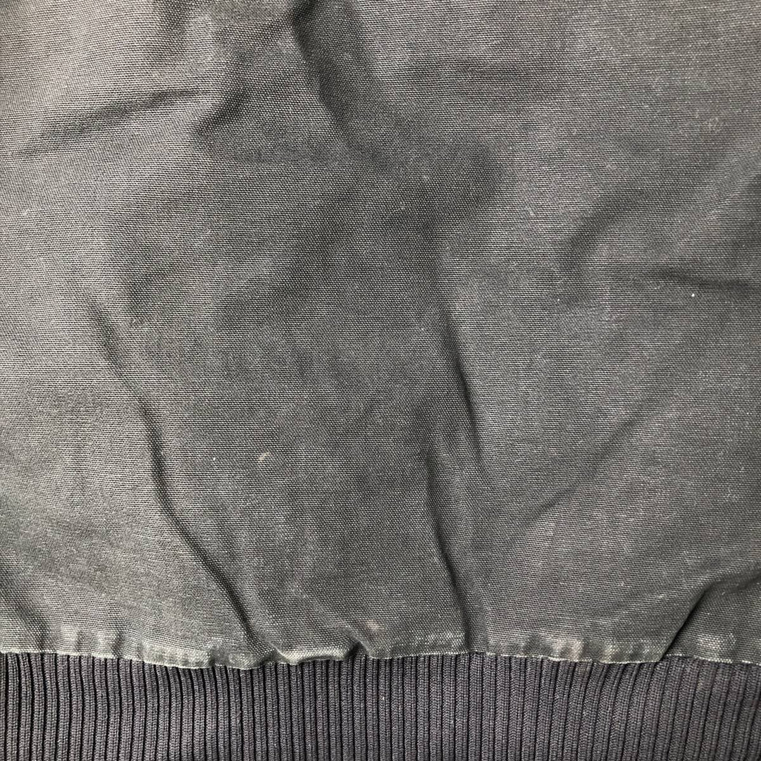 00'S Carhartt Active Jacket, Padded Duck Full Zip Hoodie, Men's XXL cotton black type Vintage Second Hand