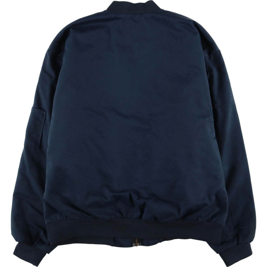 90'S Red Kap padded work jacket, men's size XL, vintage unclear navy blue type Vintage Second Hand