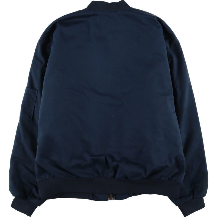 90'S Red Kap padded work jacket, men's size XL, vintage unclear navy blue type Vintage Second Hand